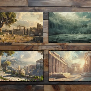 139 500 DnD compatible Battlemaps and Backgrounds - Digital Bundle – Printable RPG Terrain Scenes image 15