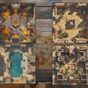 139 500 DnD compatible Battlemaps and Backgrounds - Digital Bundle – Printable RPG Terrain Scenes image 17