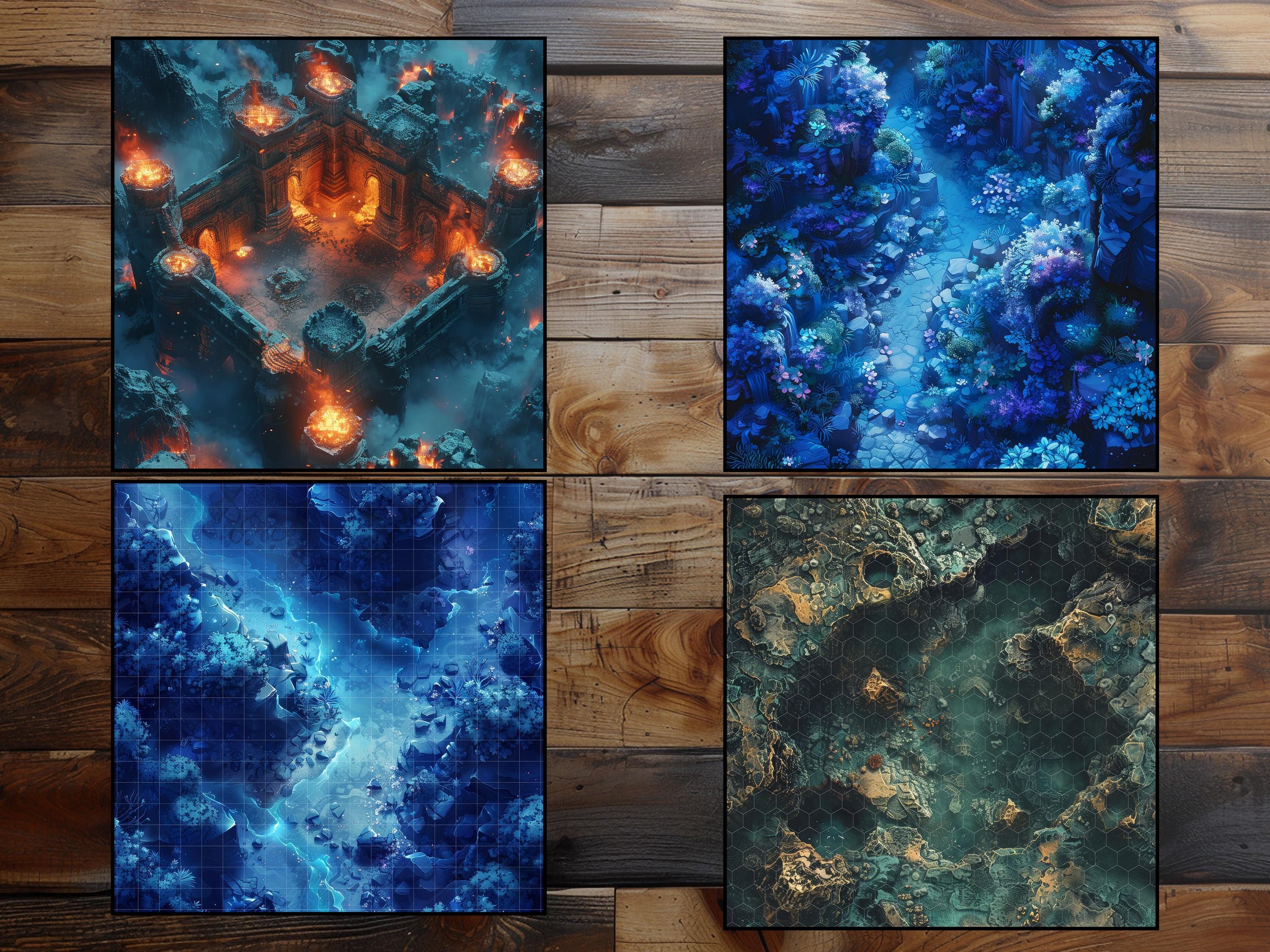 Floating Blocks Map Dnd 3100 Floating Islands Battlemaps and Backgrounds (dnd Compatible ...