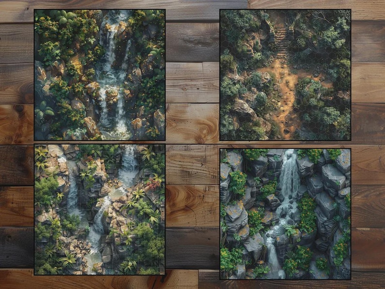 139 500 DnD compatible Battlemaps and Backgrounds - Digital Bundle – Printable RPG Terrain Scenes image 13