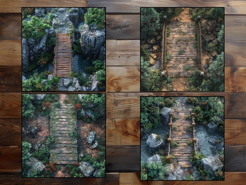 139 500 DnD compatible Battlemaps and Backgrounds - Digital Bundle – Printable RPG Terrain Scenes image 11