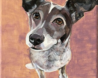 Custom Hand Painted Pet Portrait