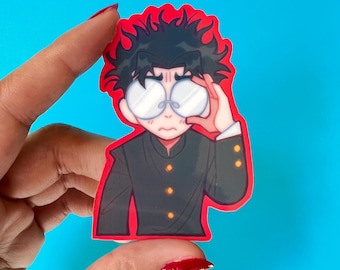 Okarun DanDaDan Anime Sticker| Waterproof Vinyl Art (3” x 2")