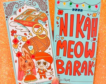 Nikah Mubarak Money Envelope Template