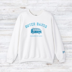 Outer Banks OBX Crewneck Sweatshirt: Paradise on Earth
