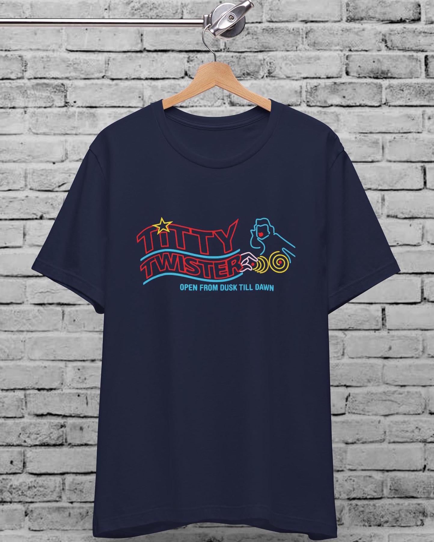From Dusk Till Dawn Titty Twister Multicolor Unisex T-shirt for