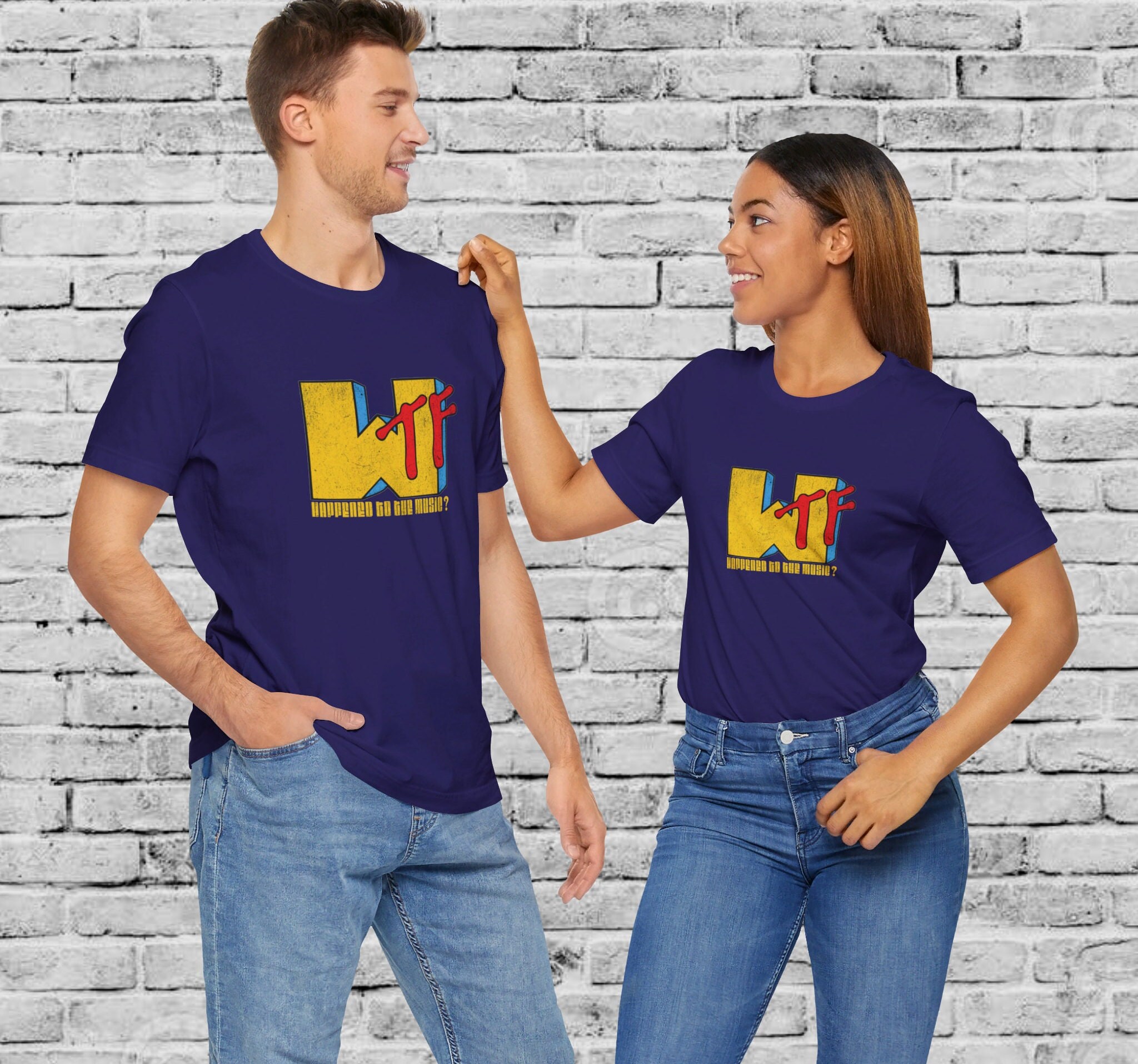 MTV Parody T-shirt: 90s Vintage Style, Funny Retro Gift - Etsy