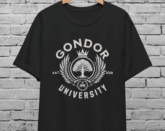Gondor University T-Shirt: Middle Earth Fantasy Gift