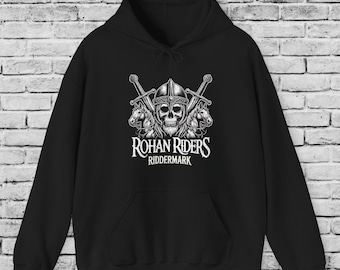Rohan Riders Riddermark Hoodie: Middle Earth Fantasy Gift