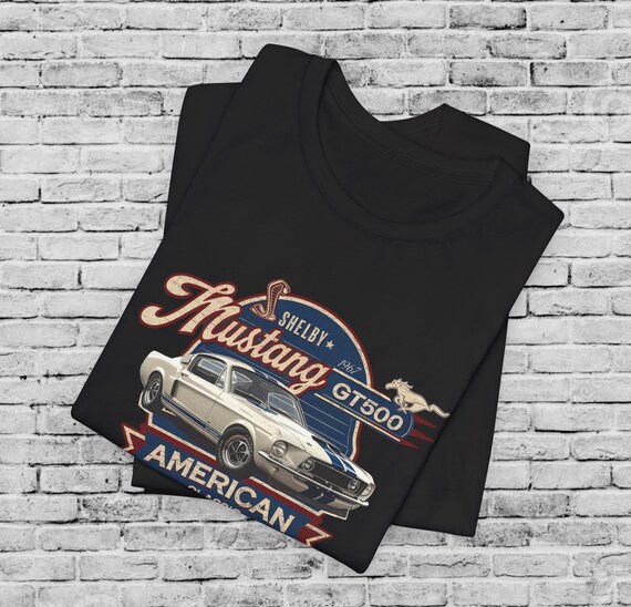 Ford Mustang Shelby GT500 Muscle Shirt - Classic American Car Tee For Men & Women
