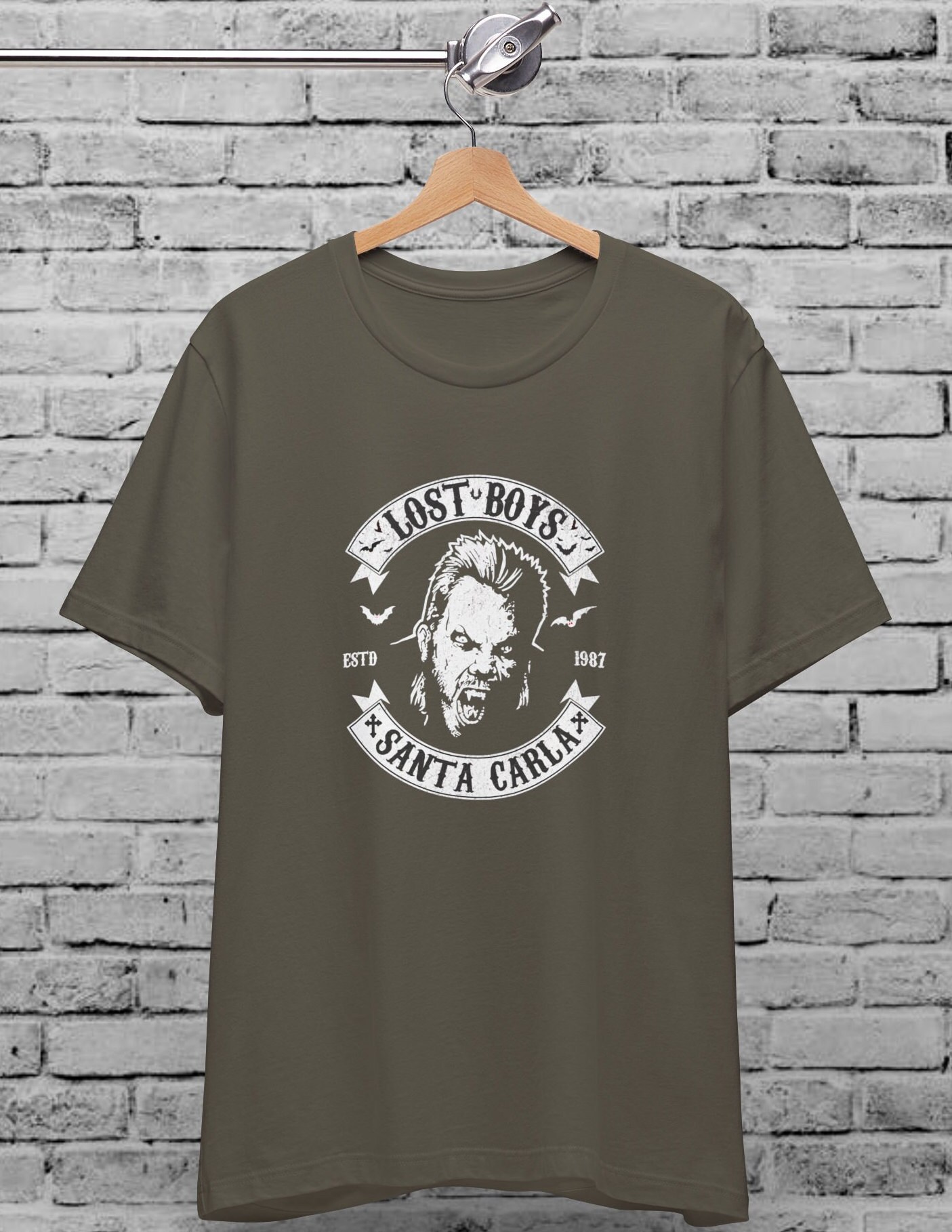 The Lost Boys Santa Carla Vampires Nero - Abbigliamento T-shirt