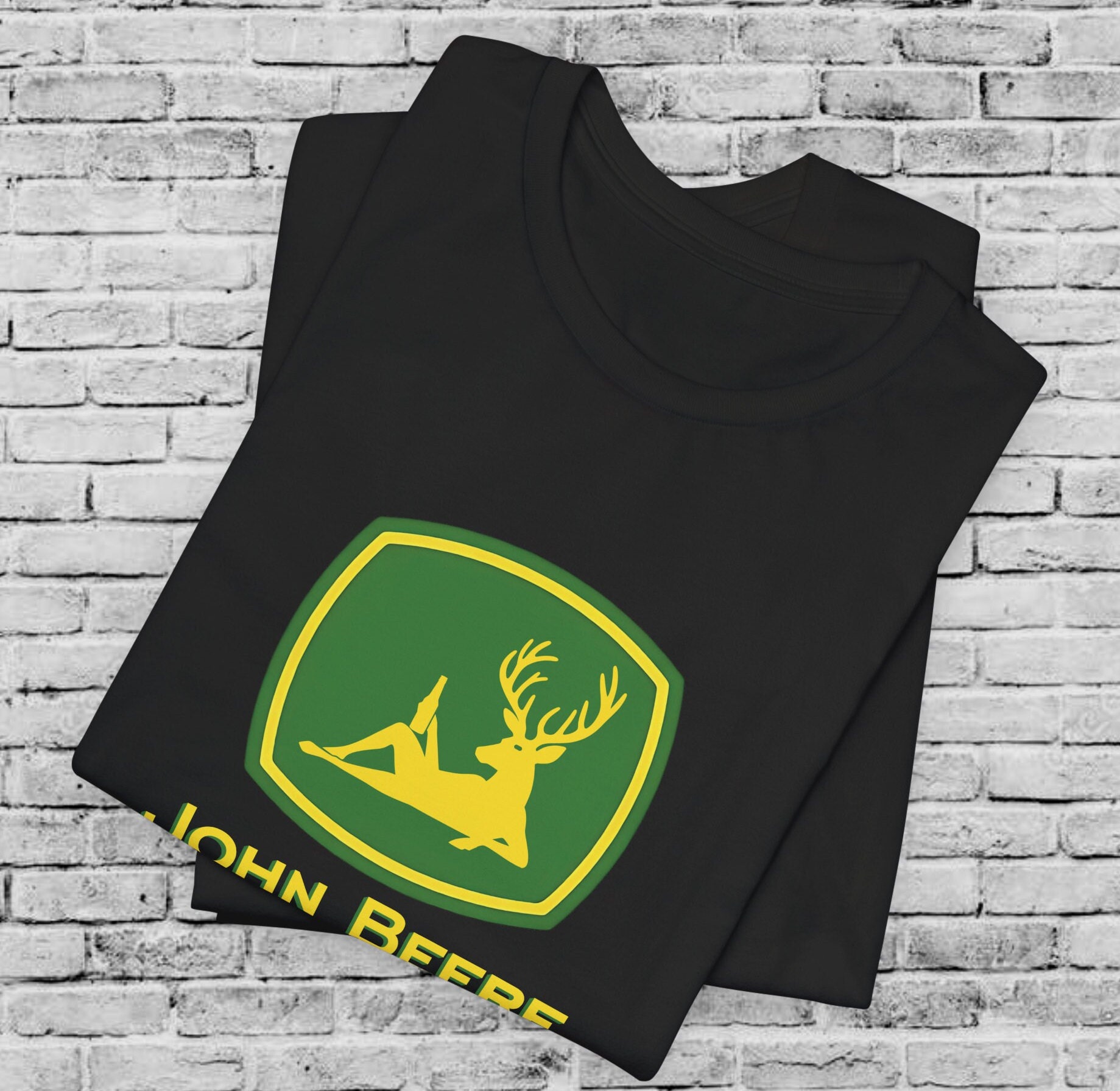 John Deere 13002468Cb Camiseta De Manga Corta Con Arte