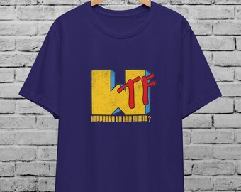 MTV Parodie T-Shirt: 90er Jahre Vintage Style, Lustiges Retro Geschenk