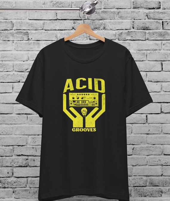 Roland Tb-303 Synthesizer Acid Techno House Adult T-Shirt Roland Tb-303 Synthesizer Acid Techno House Adult T-Shirt