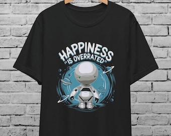 Marvin the Android T-Shirt: Hitchhiker's Guide Funny Geek Gift