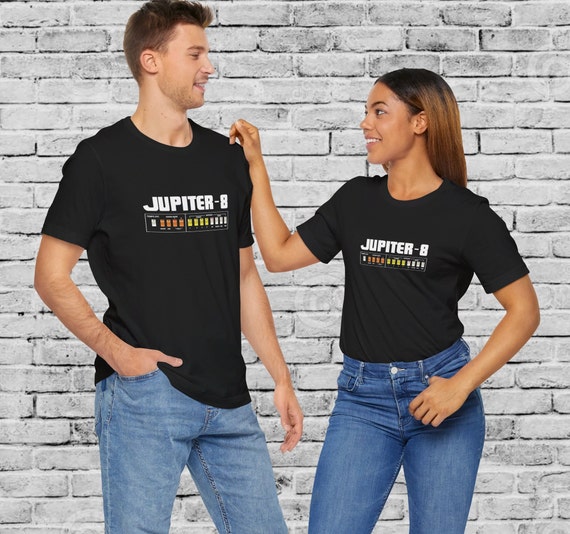 Jupiter 8 Multicolor Unisex T-shirt,vintage Synthesizer, Moog Korg