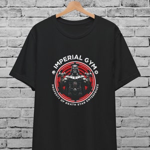 Darth Vader Imperial Gym T-Shirt: Star Wars Trainings-Oberteil