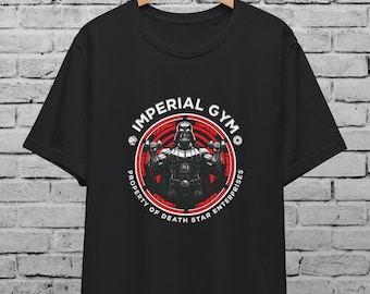 Darth Vader Imperial Gym T-Shirt: Star Wars Workout Top
