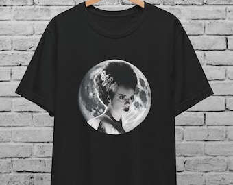 Bride of Frankenstein T-Shirt: Retro Horror, Gothic Style