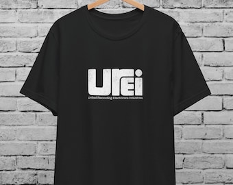 Camiseta unisex Urei, camiseta de audio vintage, sonido analógico, equipo de estudio, ingeniería de audio, Urei 1620, equipo vintage, audio clásico, regalo para DJ