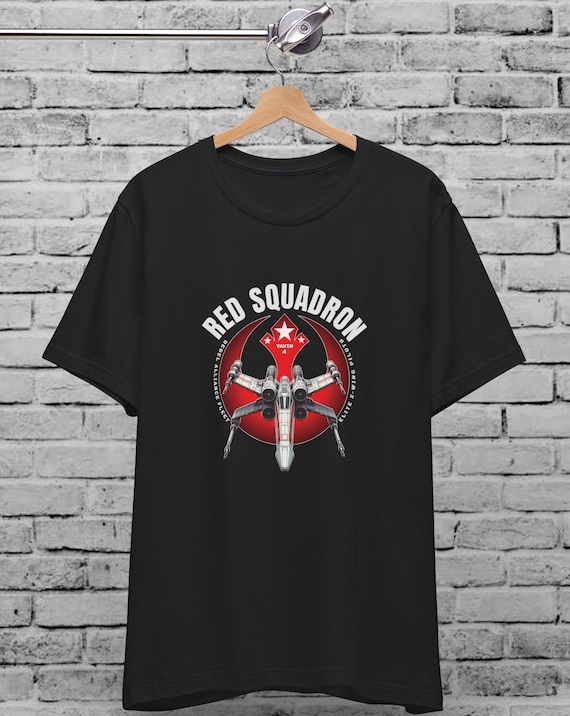 X-wing Red Squadron T-shirt: Star Wars Unisex Tee - Etsy