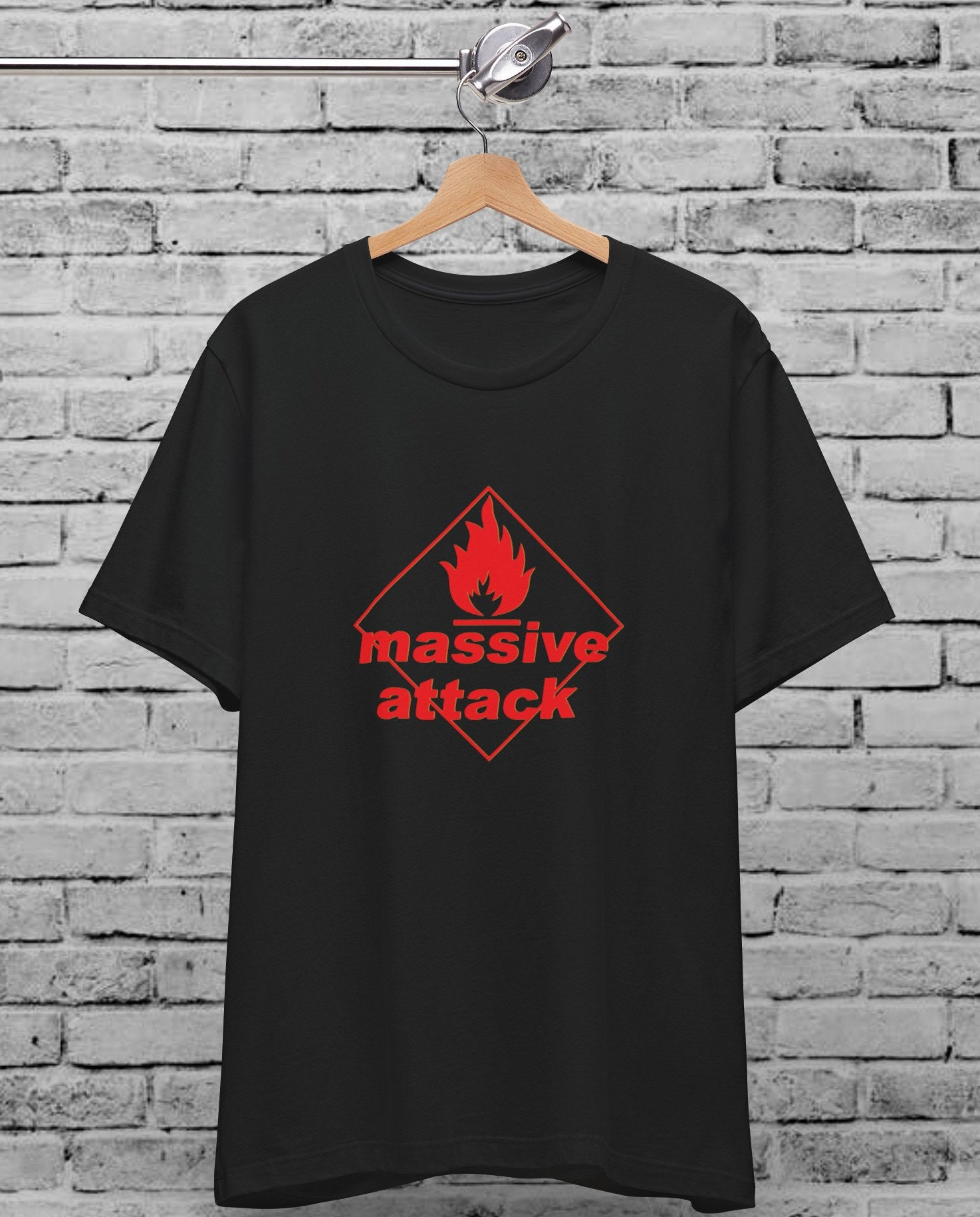 Massive Attack Shirt - Etsy Massive Attack Shirt - Etsy