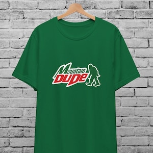 Bigfoot Mountain Dude Unisex T-Shirt For Men & Women, Funny Sasquatch Shirt, Vintage Hiking Camping Shirt,Yeti Shirt, Outdoor Adventure Gift