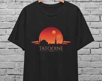 Tatooine Star Wars T-Shirt: Unisex Vintage Sci-Fi Tee