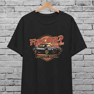 Pontiac Trans Am Firebird Multicolor Unisex T-Shirt, American Classic Car,Muscle Car Shirt,Vintage Car ,Corvette Mustang Camaro Shelby GTO