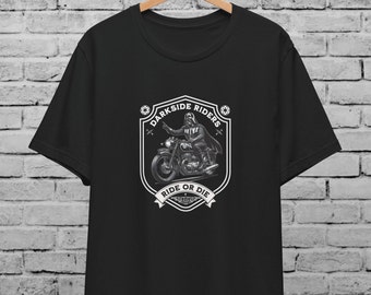 Darth Vader Darkside Riders Unisex T-Shirt for Men & Women , Star Wars Themed Motorcycle Shirt, Ride Or Die ,Funny Biker Gift ,Motorbike Tee