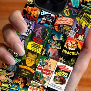 Monster Movie Phone Case: Gothic Horror Art, iPhone & Galaxy