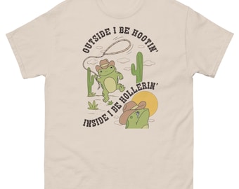 Hootin' Hollerin' - Funny Custom Unisex T-Shirt