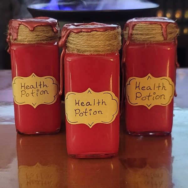 Health Potion/D20 Dice Potion