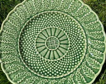 Beautiful Bordallo Pinheiro Designer Handmade Collectible Plates