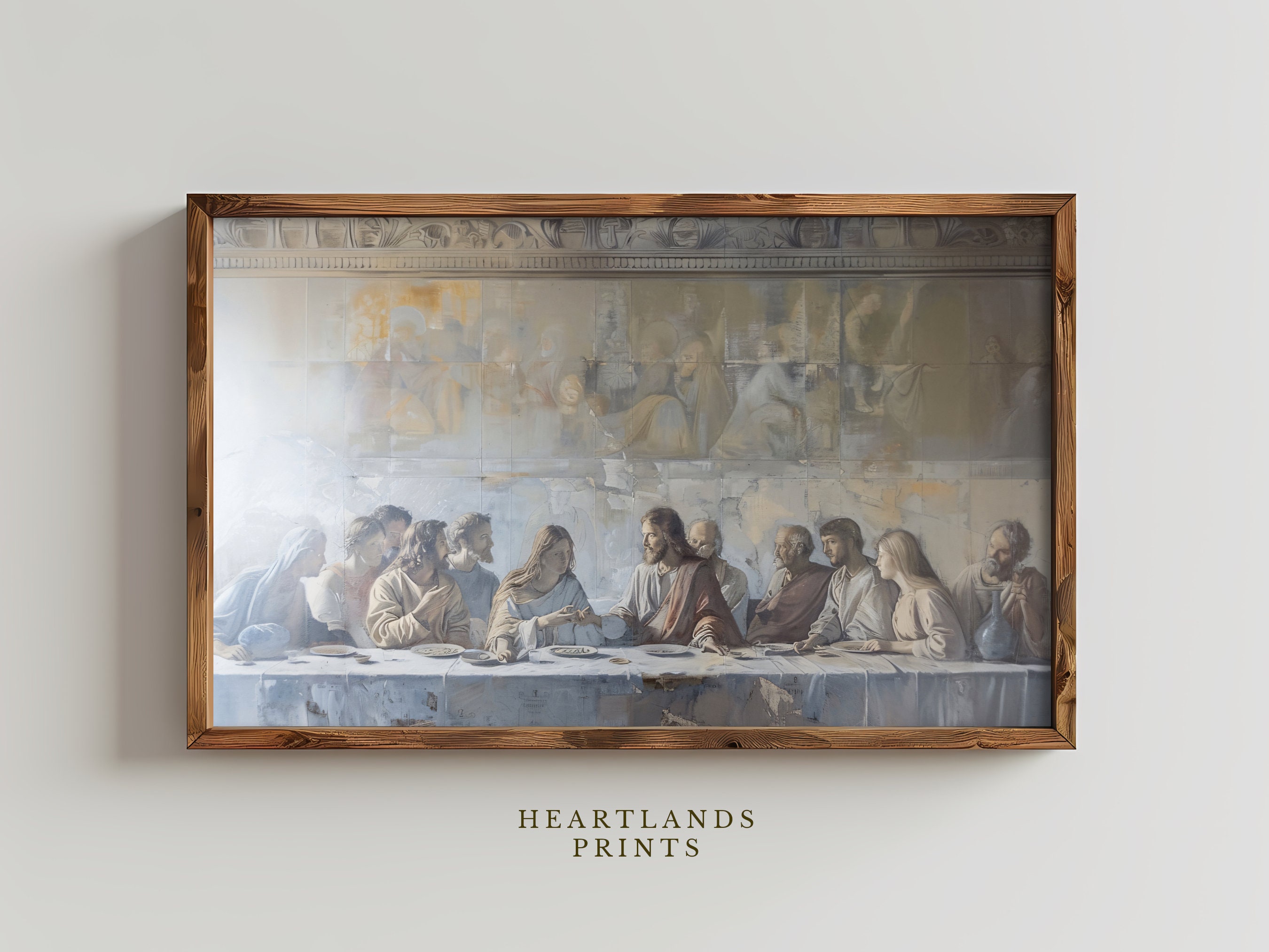 Printable the Last Supper Painting - Leonardo Da Vinci Wall Art ...