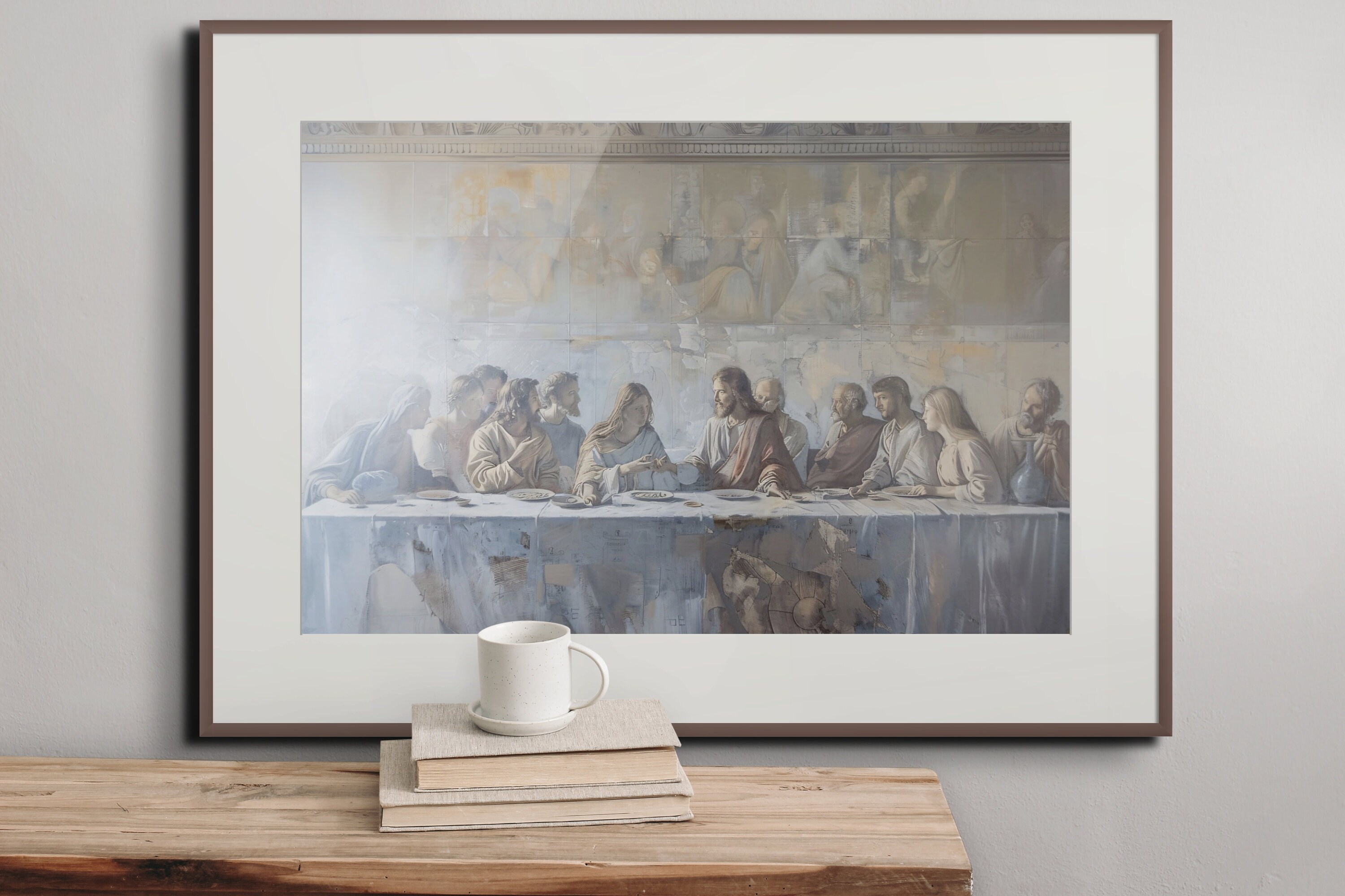 Printable the Last Supper Painting - Leonardo Da Vinci Wall Art ...