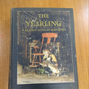 The Yearling, by Marjorie Kinnan Rawlings, Vintage Book, Scribners