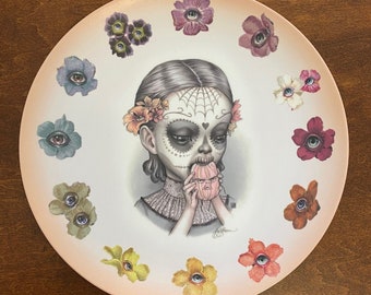 Mab Graves plate - Muertos Just One Bite