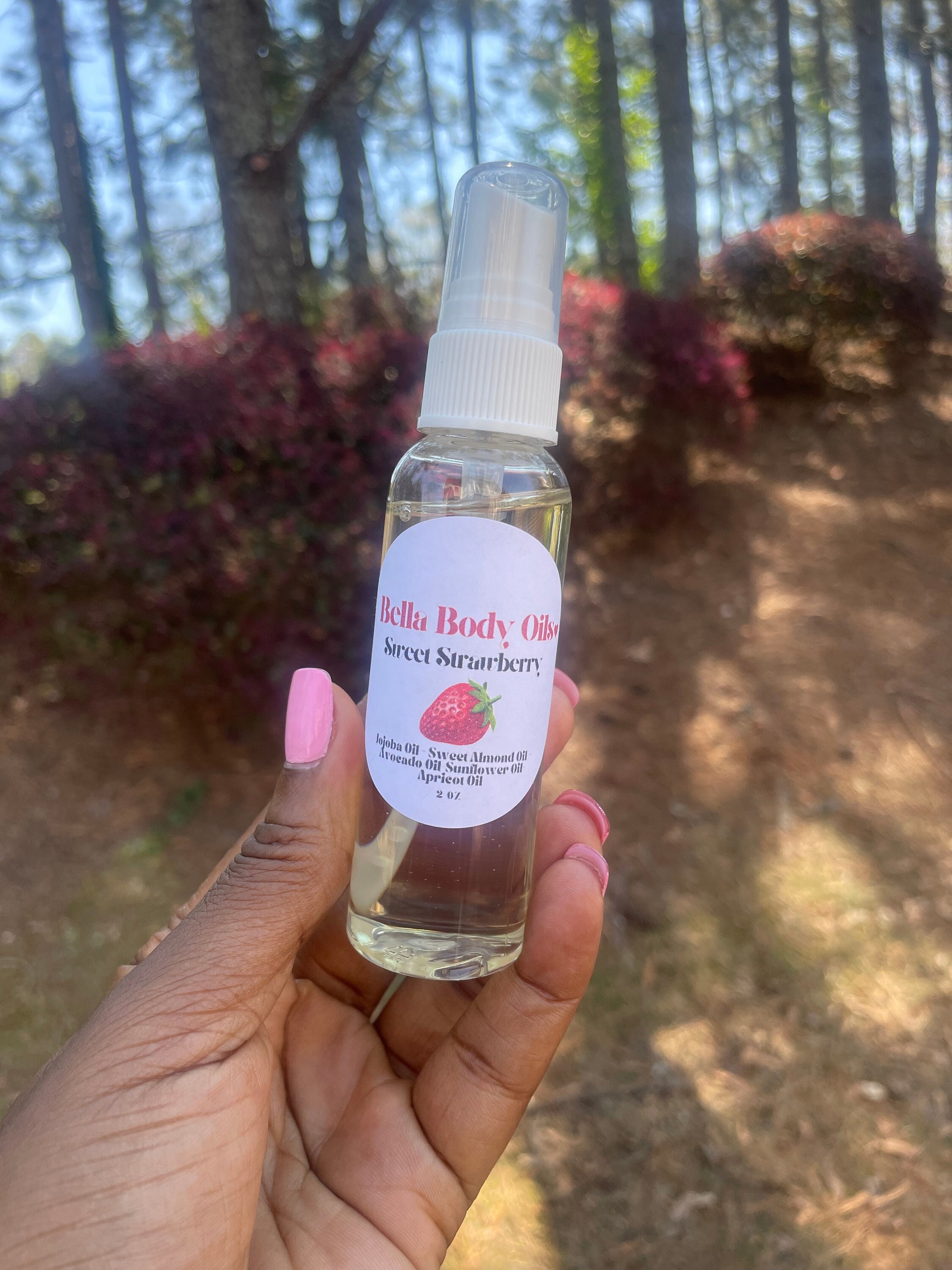 Body Oils That Smell Like Dessert Strawberry Scented Oils Natural Body