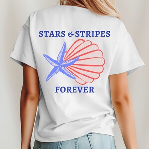 Vintage Seashells Tshirt Cotton Oversized Coastal Surf Shirt Ocean Swimsuit Coverup Nautical Tee Cottagecore Aesthetic Shirt Summer Inspired