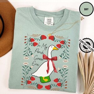 Porch Goose Tshirt, Porch Goose Clothing, Funny Goose Mom, Goose Mama, Cute Goose Shirt, Silly Goose Shirt Gifts, Goose Clothes for Women