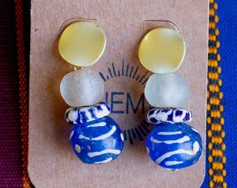 African Drop Earrings