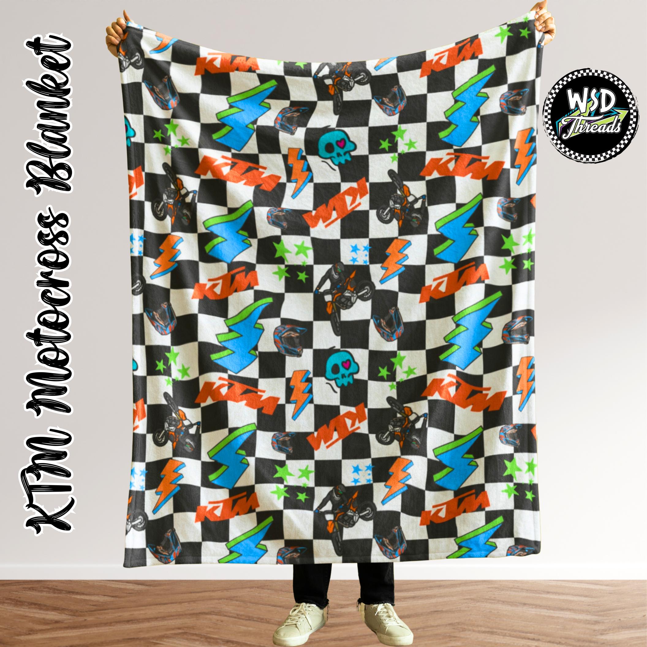 Ktm Bike Blanket Etsy