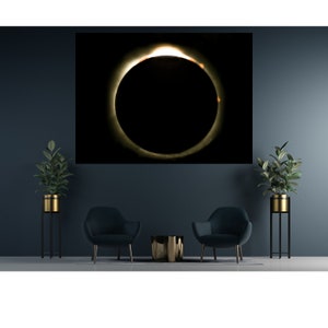 American Solar Eclipse Photography, Solar Eclipse Print, Astrophotography Print, Deep Space Art, Deep Space Print, Nature Art, Nature Print