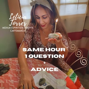 Tarot Reading SAME HOUR 1 question In-depth + Advises: Discover Your Path with Psychic Medium Clairvoyant Leticia| 12 Tarot cards | Guidance