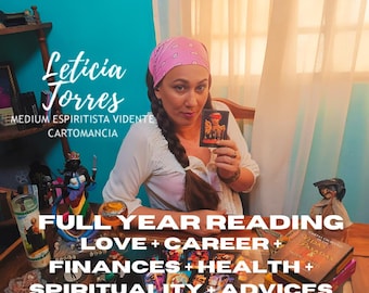 Yearly Tarot Reading: 12-Month Forecast - Love, Career, Finances (Same Day PDF)