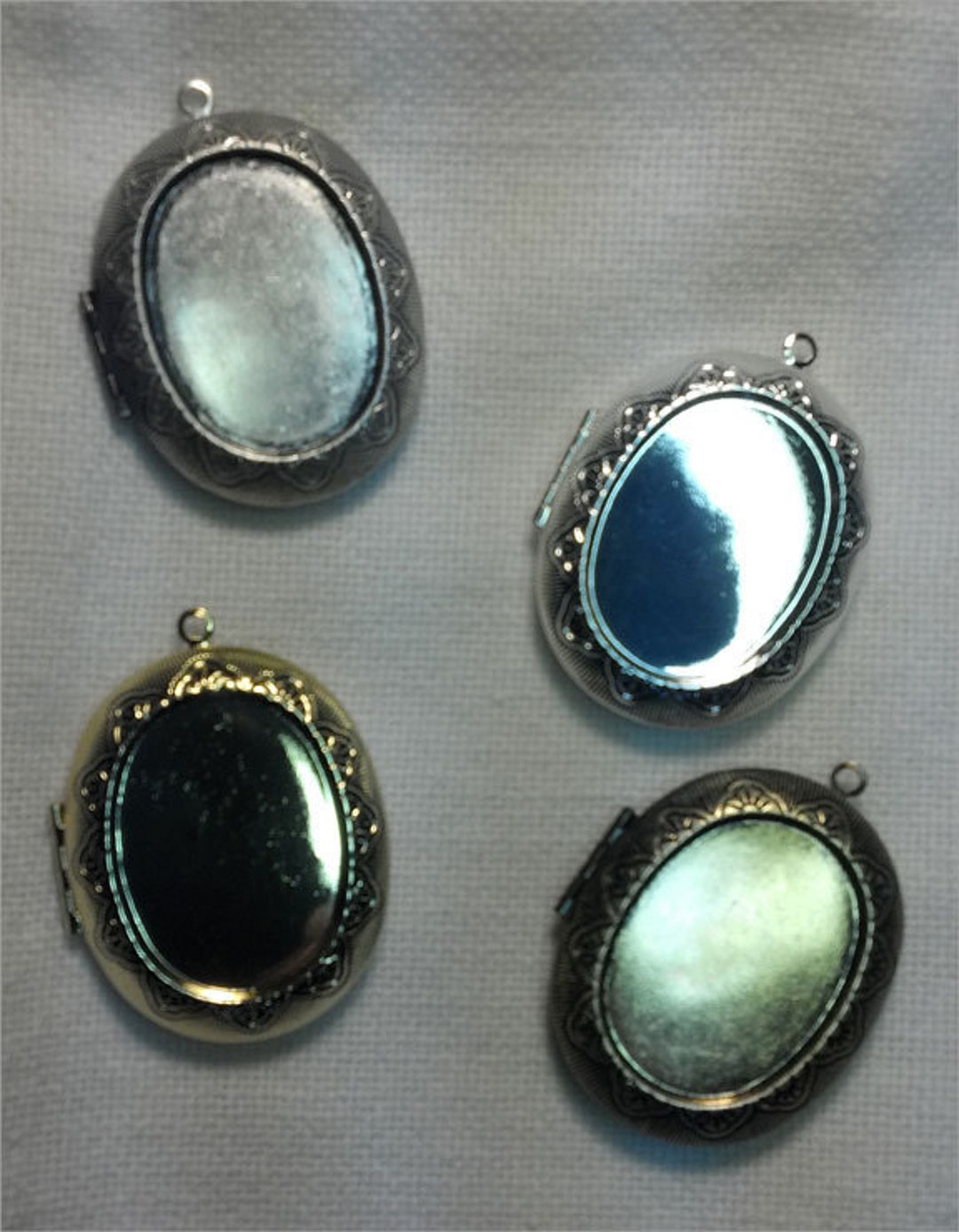 Lockets, Brass Pendants - Assorted Finishes - Etsy
