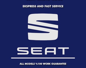 Seat Radio Code Unlock -RCD, RNS, Blaupunkt , Navigation, Technisat, Bosch, Grundig, Leon, Ibiza, Altea- All Models Guarantee - Fast Service