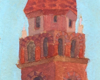 Bexar County Courthouse - Original Painting