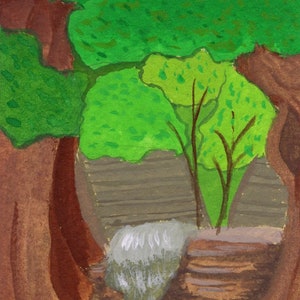 Forest Stream - Original Painting